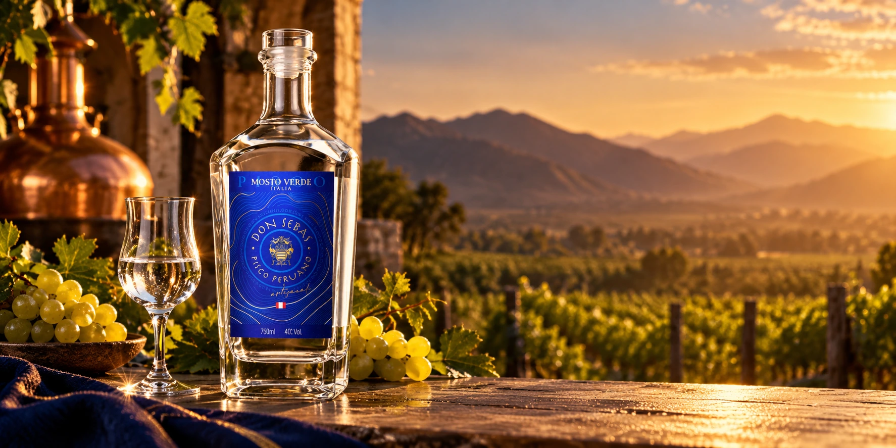 Pisco Don Sebas Mosto Verde